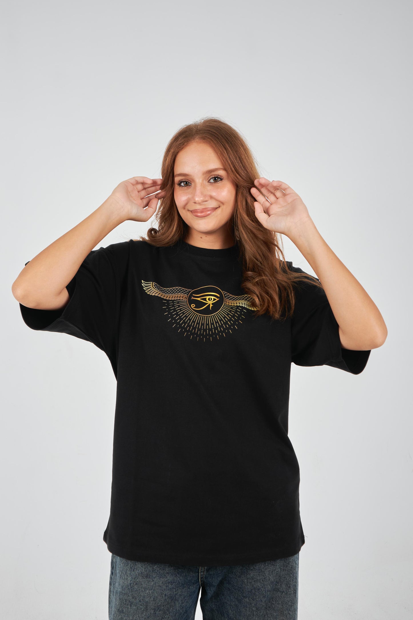 Golden Horus Oversized T-Shirt