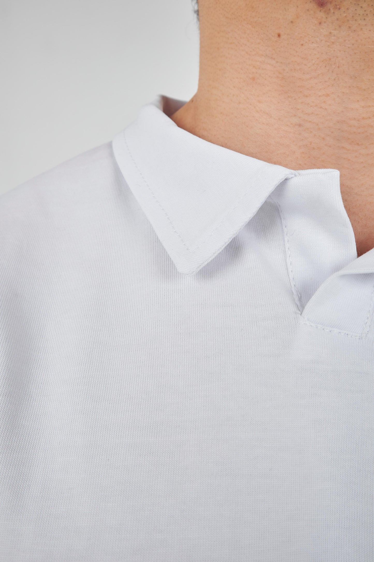 White Polo T-Shirt
