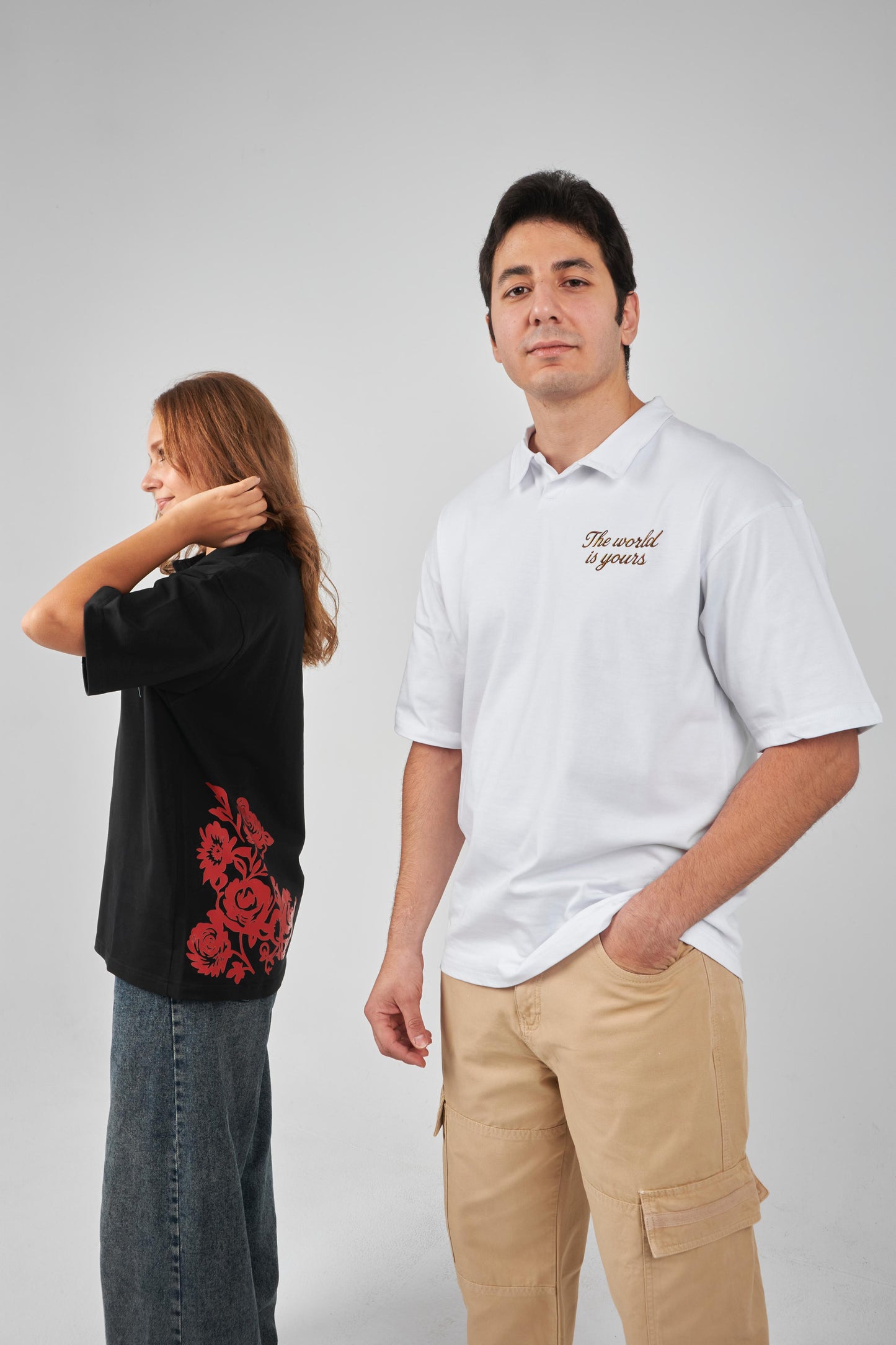 White Polo T-Shirt